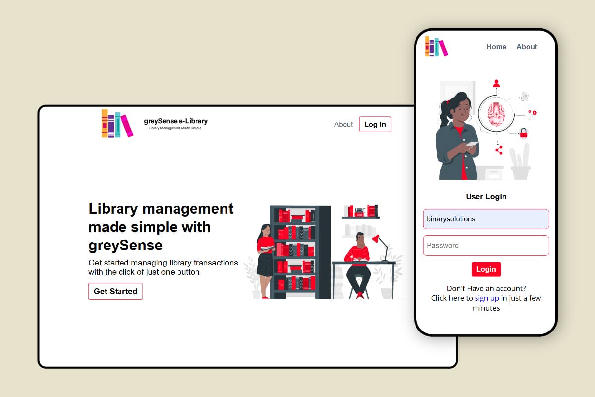GreySense e-Libary